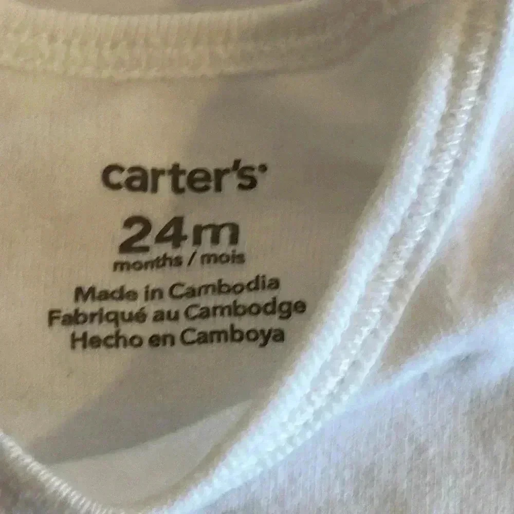 Carter's onesie